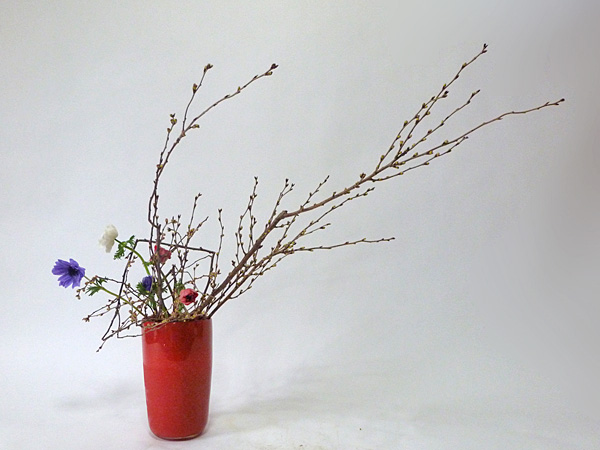 2014年4月7日月曜日、福島県郡山市・菅野草苑（かんのそうえん）教室で学ぶ秋元寛子さんの作品