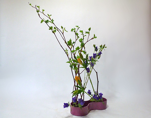 2014年4月24日木曜日、福島県郡山市・菅野草苑（かんのそうえん）教室で学ぶ国分華苑さんの作品