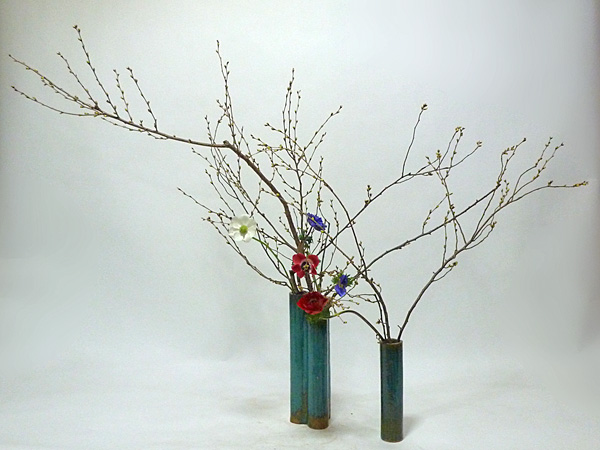 2014年4月3日木曜日、福島県郡山市・菅野草苑（かんのそうえん）教室で学ぶ石本草佳さんの作品