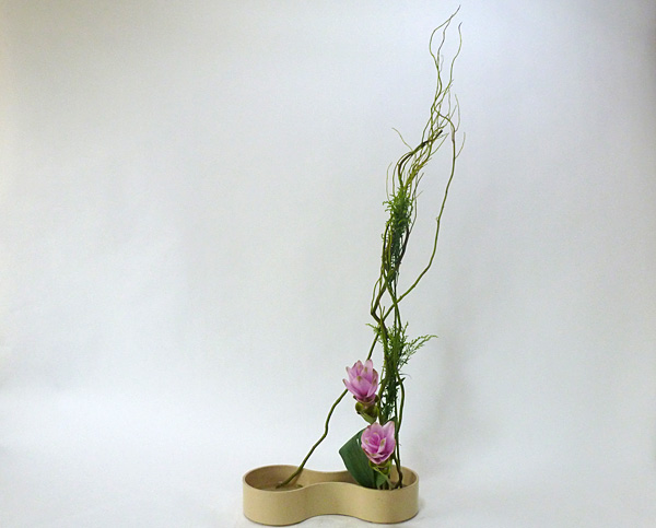 2014年8月15日金曜日、福島県郡山市・菅野草苑（かんのそうえん）教室で学ぶ遠山ハツ子さんの作品