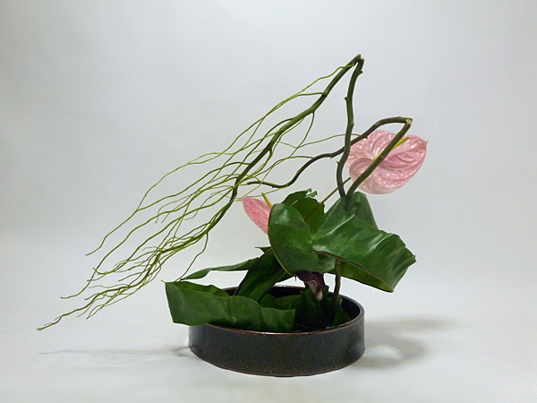 2014年8月12日火曜日、福島県郡山市・菅野草苑（かんのそうえん）教室で学ぶ根本和良さんの作品