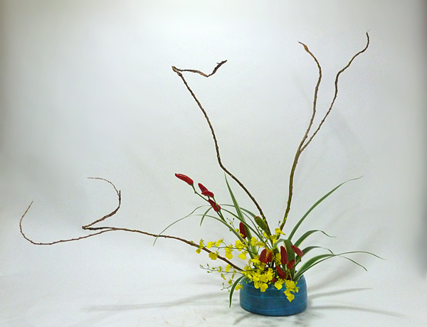 2014年12月3日水曜日、福島県郡山市・菅野草苑（かんのそうえん）教室で学ぶ石本草佳さんの作品