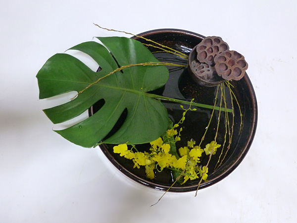 2014年12月31日水曜日、福島県郡山市・菅野草苑（かんのそうえん）教室で学ぶ円谷友子さんの作品