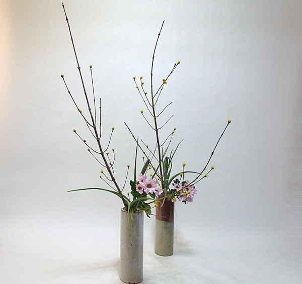 2014年2月18日火曜日、福島県郡山市・菅野草苑（かんのそうえん）教室で学ぶ遠山ハツ子さんの作品