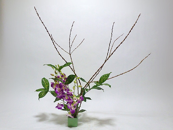 2014年2月11日火曜日、福島県郡山市・菅野草苑（かんのそうえん）教室で学ぶ国分華苑さんの作品