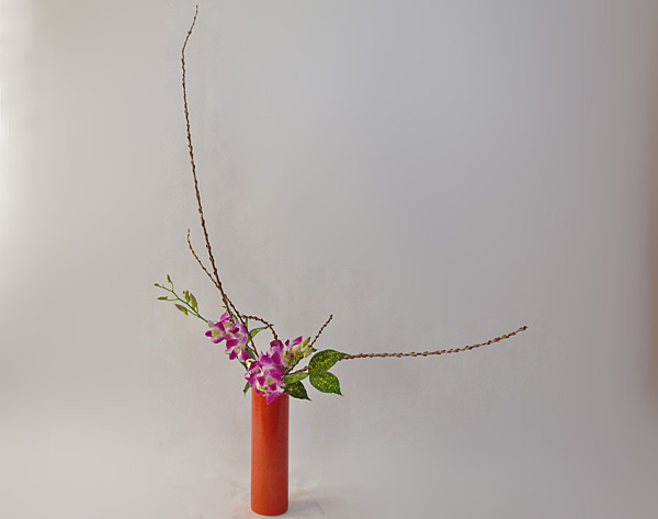 2014年2月25日火曜日、福島県郡山市・菅野草苑（かんのそうえん）教室で学ぶ秋元かなえさんの作品