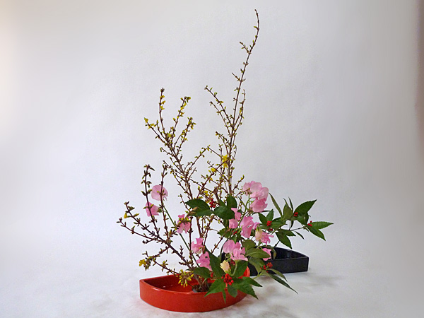 2014年1月21日火曜日、福島県郡山市・菅野草苑（かんのそうえん）教室で学ぶ遠山ハツ子さんの作品