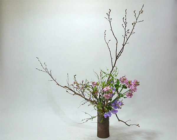 2014年1月28日火曜日、福島県郡山市・菅野草苑（かんのそうえん）教室で学ぶ国分華苑さんの作品