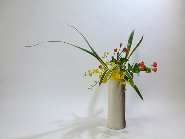 2014年1月15日水曜日、福島県郡山市・菅野草苑（かんのそうえん）教室で学ぶ秋元かなえさんの作品