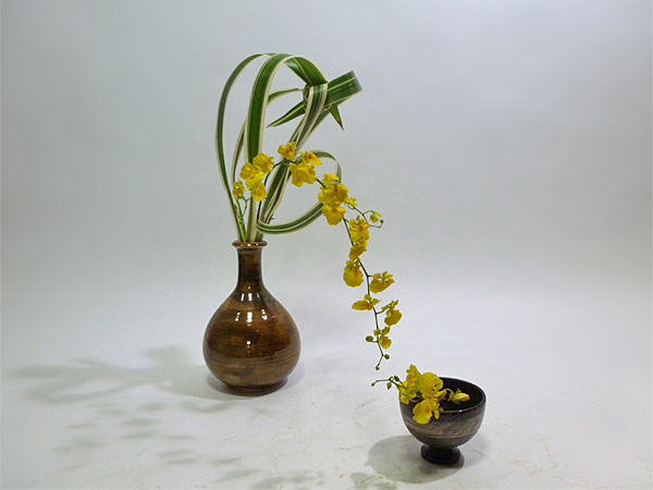 2014年1月17日金曜日、福島県郡山市・菅野草苑（かんのそうえん）教室で学ぶ円谷友子さんの作品