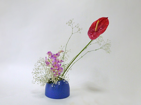 2014年7月15日火曜日、福島県郡山市・菅野草苑（かんのそうえん）教室で学ぶ遠山ハツ子さんの作品