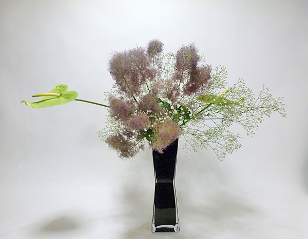 2014年7月10日木曜日、福島県郡山市・菅野草苑（かんのそうえん）教室で学ぶ根本和良さんの作品