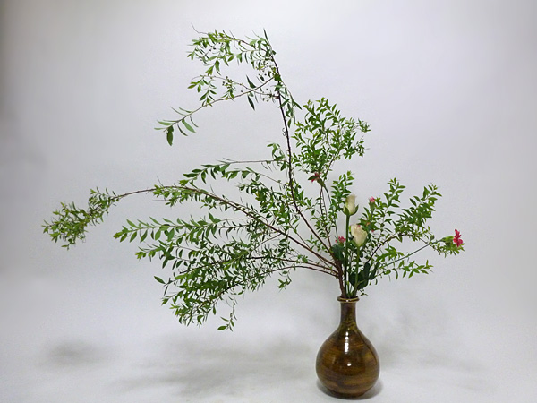 2014年6月24日火曜日、福島県郡山市・菅野草苑（かんのそうえん）教室で学ぶ七海彩夏さんの作品