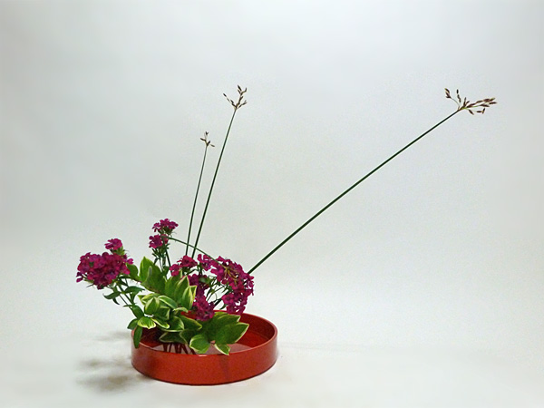 2014年6月26日木曜日、福島県郡山市・菅野草苑（かんのそうえん）教室で学ぶ谷村滋穂さんの作品