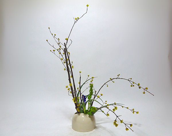 2014年3月28日金曜日、福島県郡山市・菅野草苑（かんのそうえん）教室で学ぶ七海彩夏さんの作品