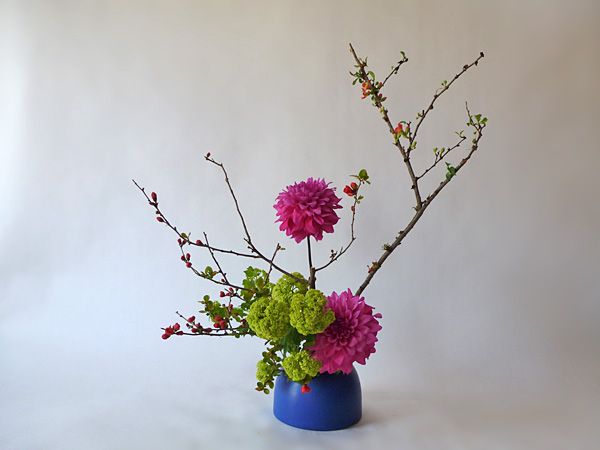 2014年5月26日月曜日、福島県郡山市・菅野草苑（かんのそうえん）教室で学ぶ秋元寛子さんの作品