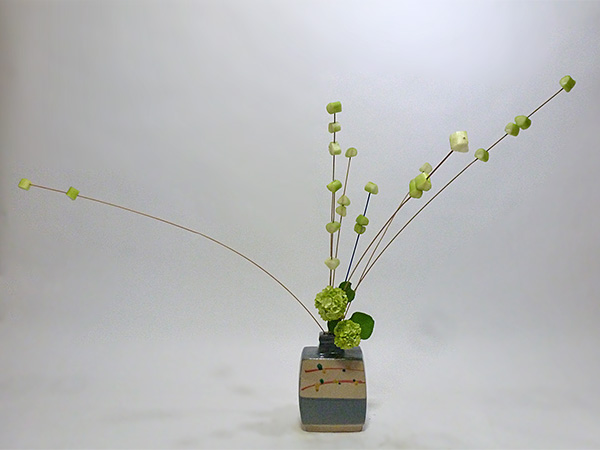 2014年5月19日月曜日、福島県郡山市・菅野草苑（かんのそうえん）教室で学ぶ大河原喜恵さんの作品