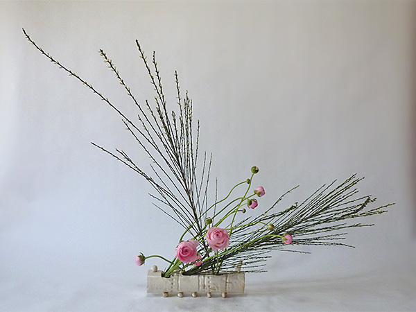 2014年5月2日金曜日、福島県郡山市・菅野草苑（かんのそうえん）教室で学ぶ菅野草苑さんの作品