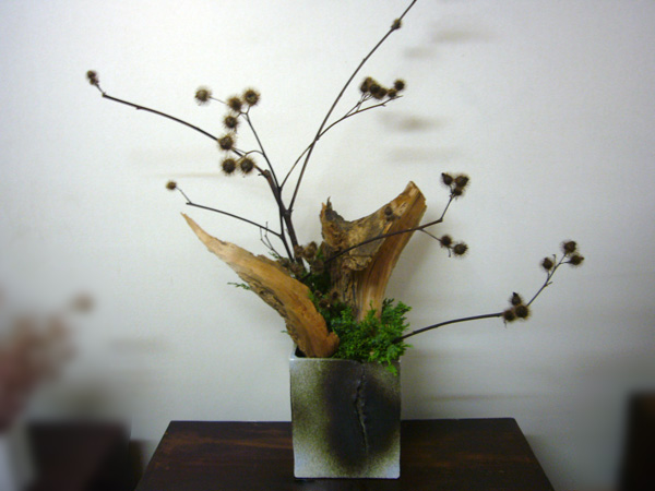 2014年11月17日月曜日、福島県郡山市・菅野草苑（かんのそうえん）教室で学ぶ大河原喜恵さんの作品