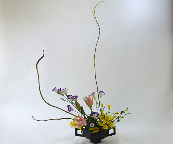 2014年10月20日月曜日、福島県郡山市・菅野草苑（かんのそうえん）教室で学ぶ秋元寛子さんの作品