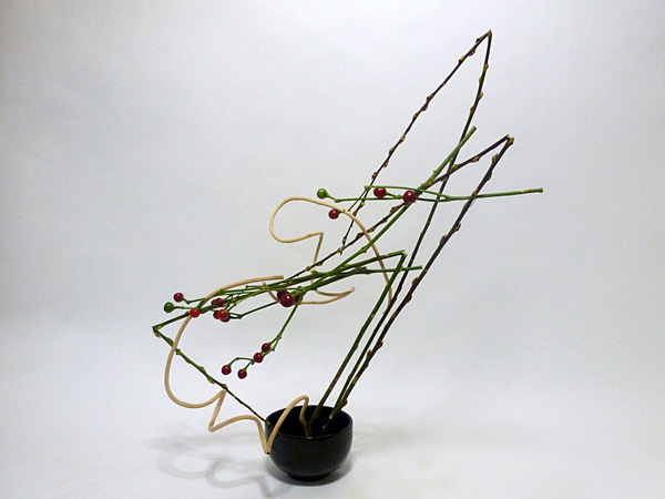 2014年10月13日月曜日、福島県郡山市・菅野草苑（かんのそうえん）教室で学ぶ大河原喜恵さんの作品