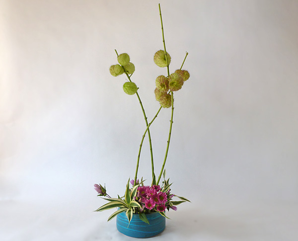 2014年10月24日金曜日、福島県郡山市・菅野草苑（かんのそうえん）教室で学ぶ菅野草苑さんの作品