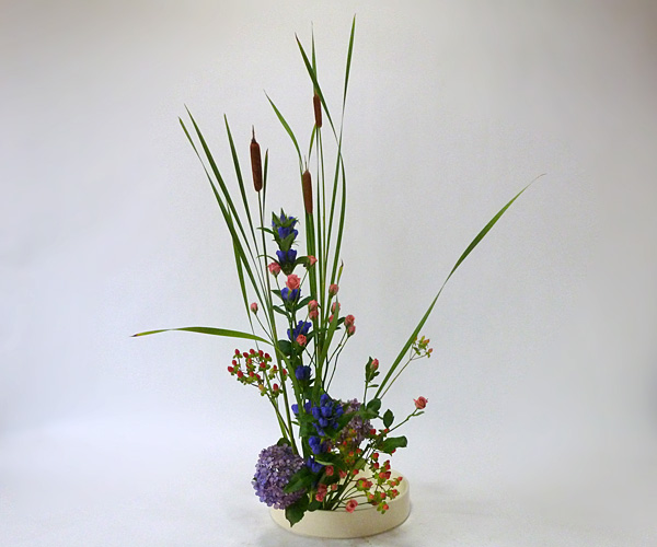 2014年9月8日月曜日、福島県郡山市・菅野草苑（かんのそうえん）教室で学ぶ七海彩夏さんの作品