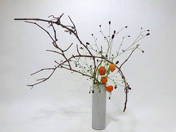 2014年9月23日火曜日、福島県郡山市・菅野草苑（かんのそうえん）教室で学ぶ七海彩夏さんの作品