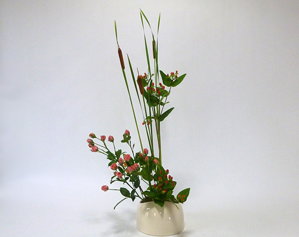 2014年9月5日金曜日、福島県郡山市・菅野草苑（かんのそうえん）教室で学ぶ遠藤千恵子さんの作品