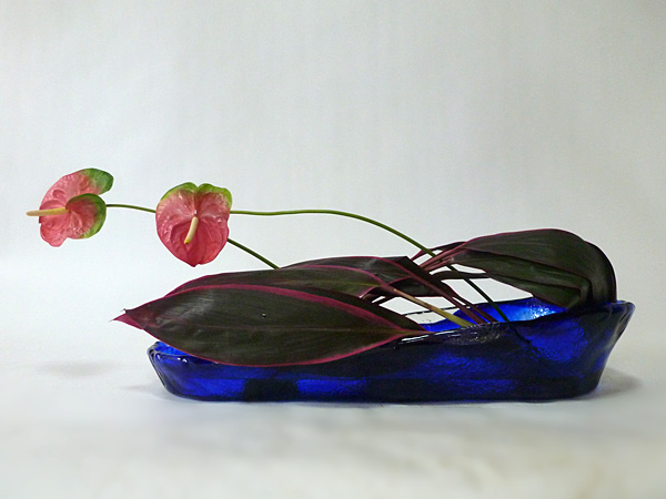 2014年9月15日月曜日、福島県郡山市・菅野草苑（かんのそうえん）教室で学ぶ大河原喜恵さんの作品