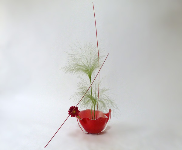 2014年9月29日月曜日、福島県郡山市・菅野草苑（かんのそうえん）教室で学ぶ大河原喜恵さんの作品