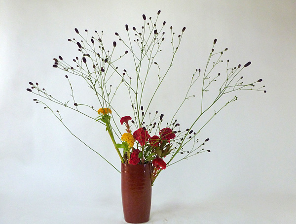 2014年9月19日金曜日、福島県郡山市・菅野草苑（かんのそうえん）教室で学ぶ菅野草苑さんの作品