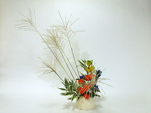 2015年8月31日月曜日、福島県郡山市・菅野草苑（かんのそうえん）教室で学ぶ遠藤千恵子さんの作品