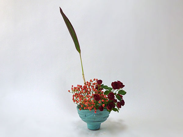 2015年8月27日木曜日、福島県郡山市・菅野草苑（かんのそうえん）教室で学ぶ秋元かなえさんの作品