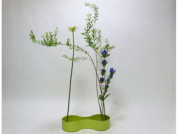 2015年8月26日水曜日、福島県郡山市・菅野草苑（かんのそうえん）教室で学ぶ大河原喜恵さんの作品