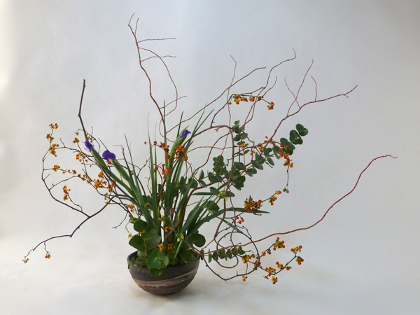 2015年12月10日木曜日、福島県郡山市・菅野草苑（かんのそうえん）教室で学ぶ秋元かなえさんの作品