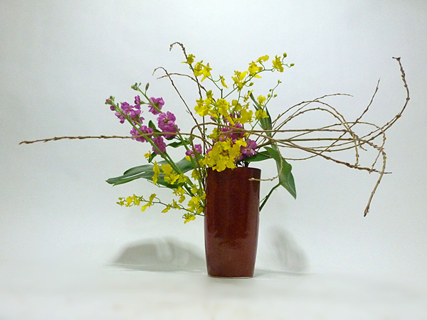 2015年2月2日月曜日、福島県郡山市・菅野草苑（かんのそうえん）教室で学ぶ遠山ハツ子さんの作品