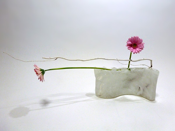 2015年2月19日木曜日、福島県郡山市・菅野草苑（かんのそうえん）教室で学ぶ大河原喜恵さんの作品