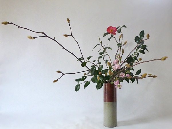 2015年1月14日水曜日、福島県郡山市・菅野草苑（かんのそうえん）教室で学ぶ秋元寛子さんの作品