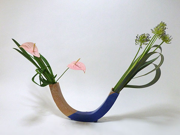 2015年7月27日月曜日、福島県郡山市・菅野草苑（かんのそうえん）教室で学ぶ秋元かなえさんの作品