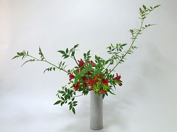 2015年7月16日木曜日、福島県郡山市・菅野草苑（かんのそうえん）教室で学ぶ石本草佳さんの作品