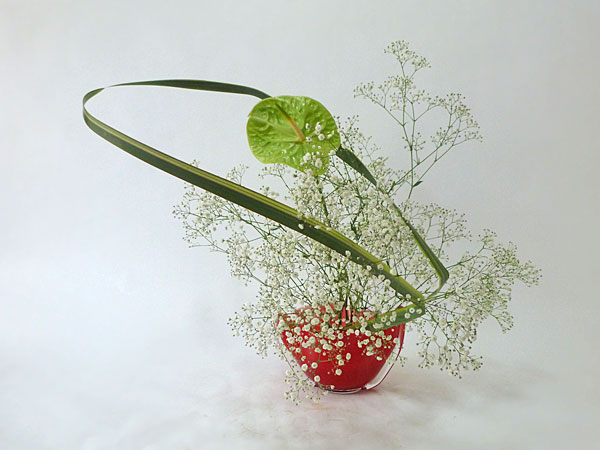 2015年7月20日月曜日、福島県郡山市・菅野草苑（かんのそうえん）教室で学ぶ本間草葵さんの作品