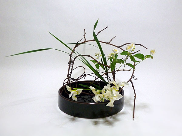 2015年6月12日金曜日、福島県郡山市・菅野草苑（かんのそうえん）教室で学ぶ大河原喜恵さんの作品