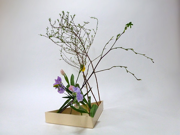 2015年3月17日火曜日、福島県郡山市・菅野草苑（かんのそうえん）教室で学ぶ遠山ハツ子さんの作品