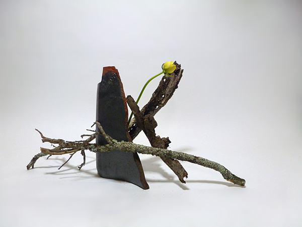 2015年3月11日水曜日、福島県郡山市・菅野草苑（かんのそうえん）教室で学ぶ大河原喜恵さんの作品