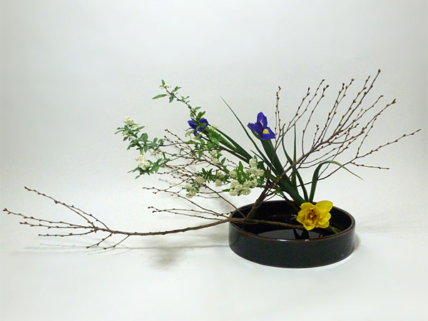 2015年3月25日水曜日、福島県郡山市・菅野草苑（かんのそうえん）教室で学ぶ大河原喜恵さんの作品