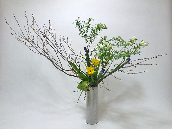 2015年3月24日火曜日、福島県郡山市・菅野草苑（かんのそうえん）教室で学ぶ石本草佳さんの作品