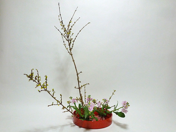 2015年3月18日水曜日、福島県郡山市・菅野草苑（かんのそうえん）教室で学ぶ谷村滋穂さんの作品