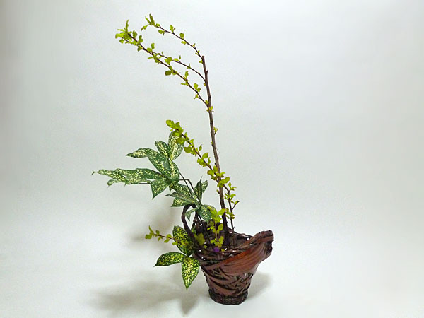 2015年5月25日月曜日、福島県郡山市・菅野草苑（かんのそうえん）教室で学ぶ円谷友子さんの作品