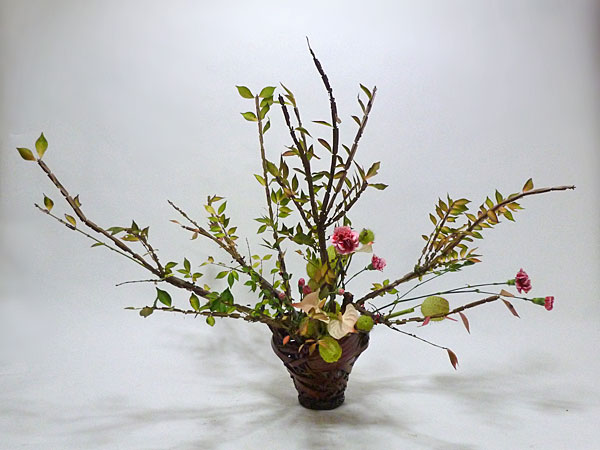 2015年11月12日水曜日、福島県郡山市・菅野草苑（かんのそうえん）教室で学ぶ大河原喜恵さんの作品